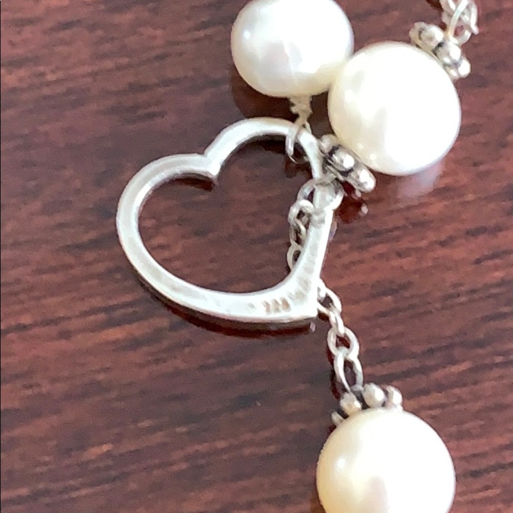 ♥️ Valentine's Special ♥️ Sterling & Pearl Set - Picture 4 of 7